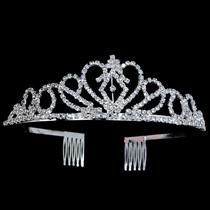 Bride jewelry childrens crown hair hoop headgear rhinestone hair jewelry headband explosive source ball