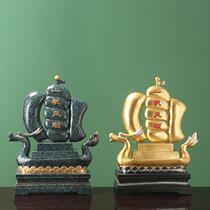 Modern simple sailing sailing boat ornaments home wine cabinet decorations living room entrance office new Chinese style