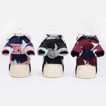 New pet clothing autumn and winter dog clothes cat clothes foreign trade new spot five-pointed star woolen coat