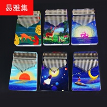 kalinba Thumb kalinba Musical Instrument Finger Painted 17 Sound