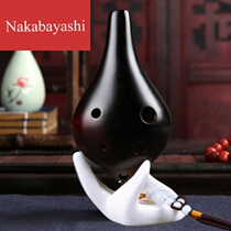 Ocarina beginner students introductory Alto C tune six holes Ocarina AC children Adult Small musical instrument Mini Portable