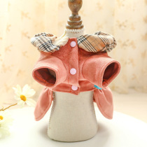 20 factory direct autumn and winter pet supplies clothing fashion small puppies lapel skirt cat