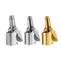 Manual nasal trimmer Wash machinery stainless steel nostril cutter for mens nostril shaving cut