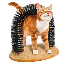 Cat Brushed Cat Rub with Pet Cat Scratching the Scratching Device Arch-shaped Cat Automatic Massage Machine Rub