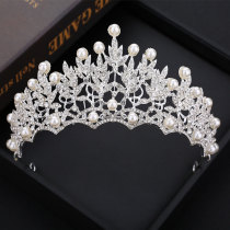 Bride Silver Crown 2019 New Wedding Hair Accessories Wedding Dress Accessories European Birthday Headdress Crown