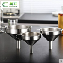 316 one-piece stainless steel funnel wine drain oil grade commercial large and small diameter wide mouth mini funnel