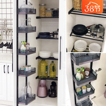 Kitchen cabinet pull basket big monster high cabinet door hanging basket Door back hanging basket storage basket Cabinet compartment shelf