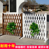 Anticorrosive wood fence garden fence flower garden outdoor courtyard fence grid frame outdoor guardrail indoor balcony decoration
