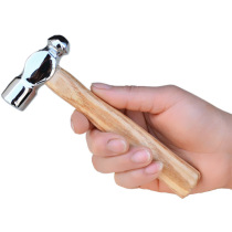 Ultra-small round head hammer teat hammer car safety escape anti-rust smashing walnut mini handmade small hammer