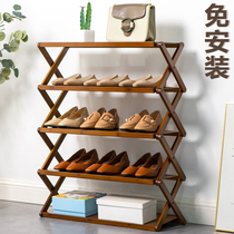 Shoe cabinet home door large capacity simple modern multi-layer storage lockers economical porch cabinet home shoe rack