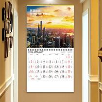 13 pages without tearing the company scenery tiger year 2022 calendar home wall calendar custom large building production