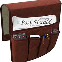 Seat Hanging Bag Sofa Armrest Insertion Bag Creative Bedside Bag Table Side Pocket Newspaper Remote debris cashier bag