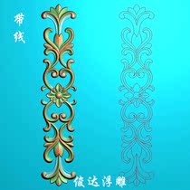  Carved figure relief figure European-style long vertical ocean flower and wood door door decal stone carving figure grayscale figure BMP