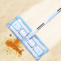 Flat mop mop Household one-drag clean wet and dry dual-use mop hand-washing lazy mop wooden floor special artifact