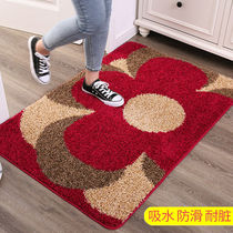 Non-slip toilet floor mat doormat floor mat into the hall Absorbent non-slip mat Bathroom entrance bathroom door carpet