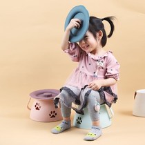 Household spittoon home bedroom toilet with lid indoor night pot childrens small urinal urine bucket deodorant portable