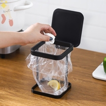 Office bathroom mini trumpet kitchen countertop kitchen waste bin household bedside small desktop trash can