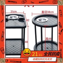 Supplies Removable Small Tea Car Tea Table Tea Water Shelf Shelve Plastic Matching Round Sparrow Table Bin Pulley Plus