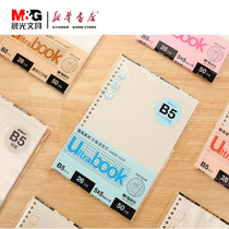 Chenguang stationery minimalist loose-leaf core B5 universal MPY9LU58 student notes hand book straight-line checkered loose-leaf sandwich core