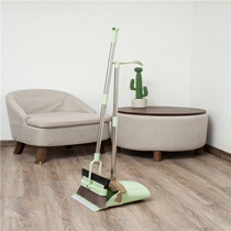 Broom windproof plastic dustpan Two-in-one wiper broom set Broom cleaning combination