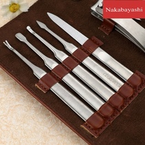 Puleather 10-piece manicure tool set stainless steel nail clipper set nail clipper set