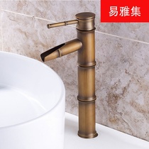 Vintage slub basin faucet Hot and cold wash basin faucet Kitchen faucet Bathroom sink faucet