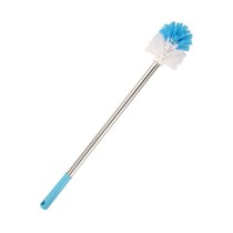 Long double-sided toilet brush household long handle no dead corner cleaning brush toilet toilet with base cleaning brush