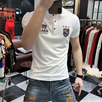 Short-sleeved t-shirt tide brand summer 2021 new Korean version of the trend all-in-one handsome lapel casual POLO shirt