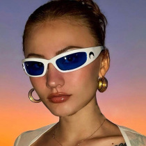 Jin Xiaozhong Moon Fashion Sunglasses Future Technology Sunglasses Millennium Motion Sports Glasses Tide