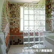 19 background wall lounge glass brick * square 19 glass brick transparent 8 ultra white * shooting ground office hollow