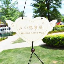 AM375 metal tube wood wind Suzuki home Decorative Pendant Pendant Creative Craft Gift Birthday Blessings Gift