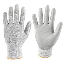 Pu cutting dipped anti-cut gloves wear-resistant oil-resistant car repair carving butcher carpentry garden weeding protective gloves