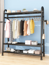 Combination storage rental province modern simple bedroom installation space cabinet wardrobe storage folding commoner iron frame