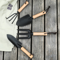 Small shovel planting tools household three-piece set gardening flowers potted flowers planting vegetables shovel shovel multi-meat shovel