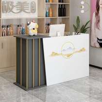 Imitation marble checkout counter beauty salon reception desk clothing store bar front desk company desk consultation desk