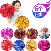 Cheerleading games performance Square dance Solid color dance Dance flower accessories props large fingers a variety of hand-held