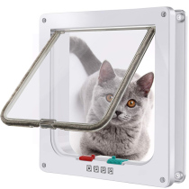 Pet free access door Cat door hole Pet cat puppy dog in and out of the installation of glass doors and windows Wooden doors Iron doors