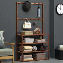 Disposal Shelf Floor floor Kitchen Bedroom Storage Bookshelves Containing bamboo floor Shelf Easy room Living room snacks