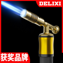 Delixi liquefied gas welding gun spitfire gun high temperature universal welding artifact Household baking hand-held gas welding machine gun