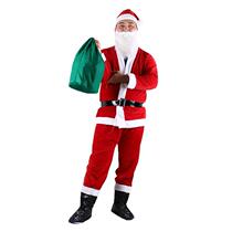 Christmas Decorations Adults Mens Clothing Gold Velvet Full Dress Performance Party Prom Dress With Big Gift Bags