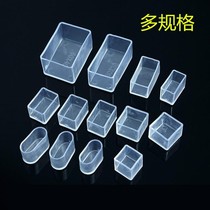 Thickened dining table and chairs transparent cushion foot table leg sleeve silicone chair material foot cover furniture desk chair rubber mat length