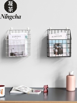 A4 wall display data rack magazine document storage shelf wall-mounted newspaper rack promotional documents Wall Books