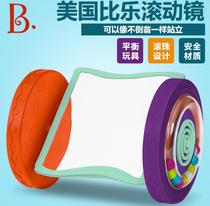 Bile toys rolling mirror children roller colorful magic mirror baby learning to climb training balance exercise educational toys
