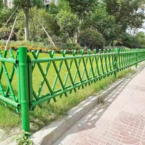 Stainless steel imitation bamboo guardrail simulation bamboo fence Greening isolation fence new rural garden fence outdoor fence