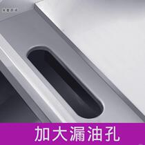  Electric Pickle Furnace Commercial Lengthened Increase Hand Grip Cake Machine Baking Cold Noodle Machine One Meter Chrome Plated Iron Plate Burnt Iron Plate Commercial