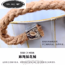 Household flower bucket iron bucket decoration flower bucket bouquet garden garden accessories do old iron barrels simple