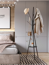 Fortune tree hanger Nordic style coat rack ins Floor-to-ceiling bedroom vertical living room European style light luxury Wrought iron