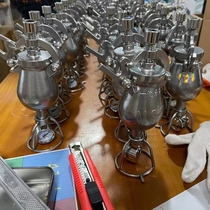 Mini popcorn machine 304 stainless steel old net red popcorn stove grain amplifier micro popcorn machine