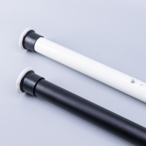Non-perforated telescopic pole strut wardrobe clothes stainless steel shower curtain rod curtain rod door curtain rod door curtain rod