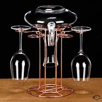 1 Family Cup ornaments hanging upside down red wine rack hanging detachable household hanging cup holder personality wine dispenser inverted collection